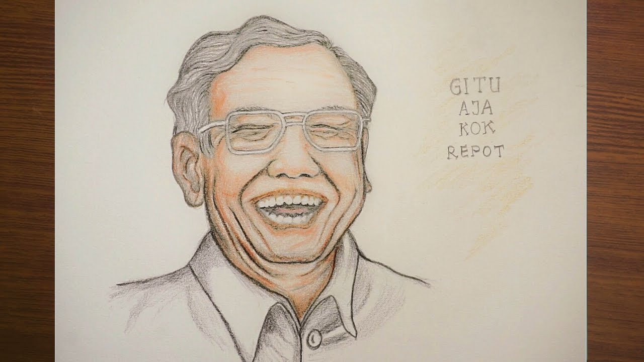 Detail Gambar Karikatur Pensil Gus Dur Nomer 14