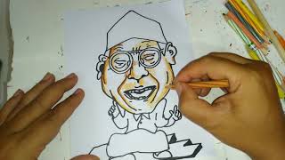 Detail Gambar Karikatur Pensil Gus Dur Nomer 10