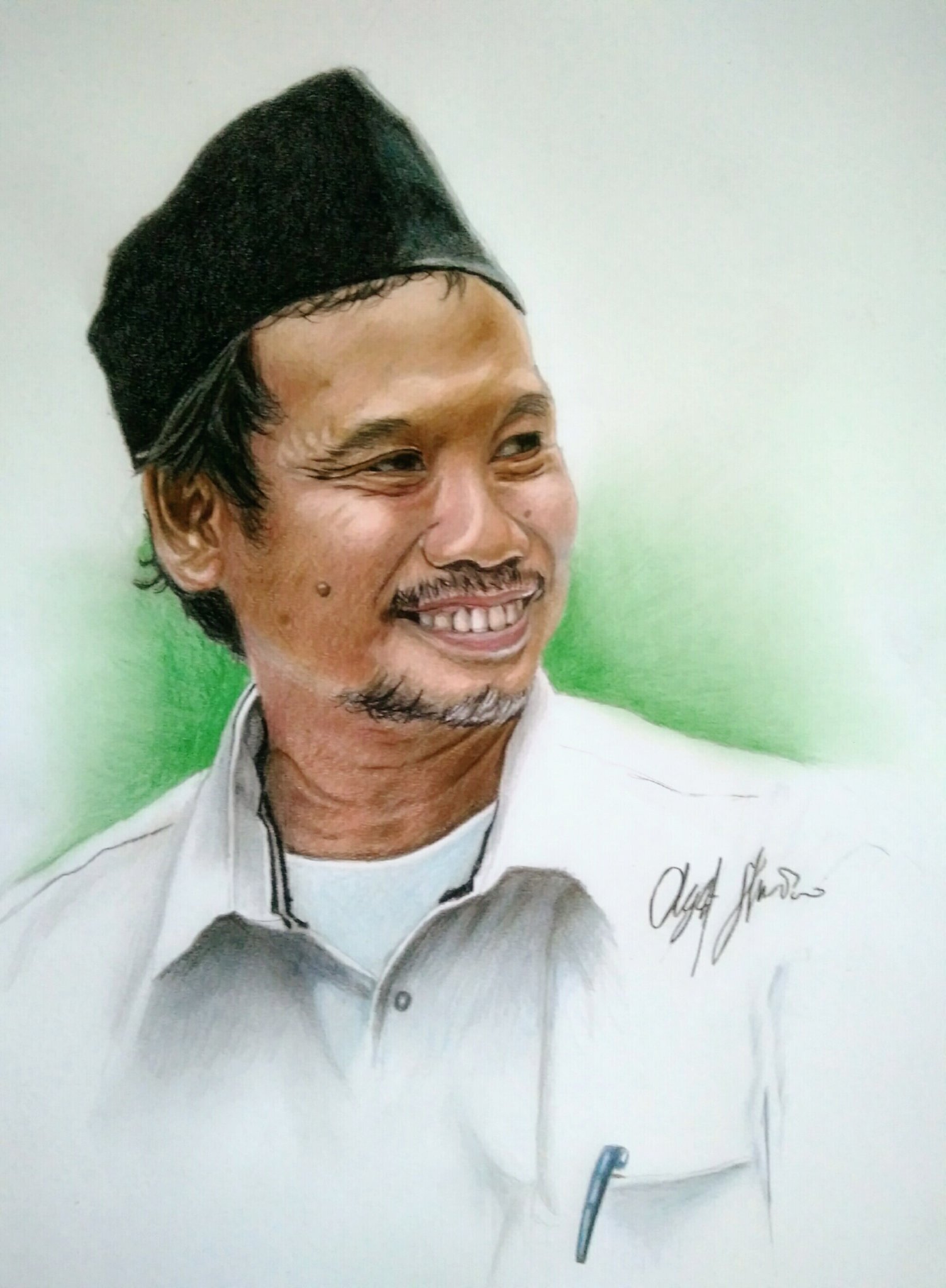 Detail Gambar Karikatur Pensil Gus Mus Nomer 43