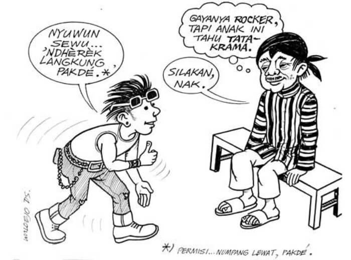 Detail Gambar Karikatur Percakapan Nomer 5