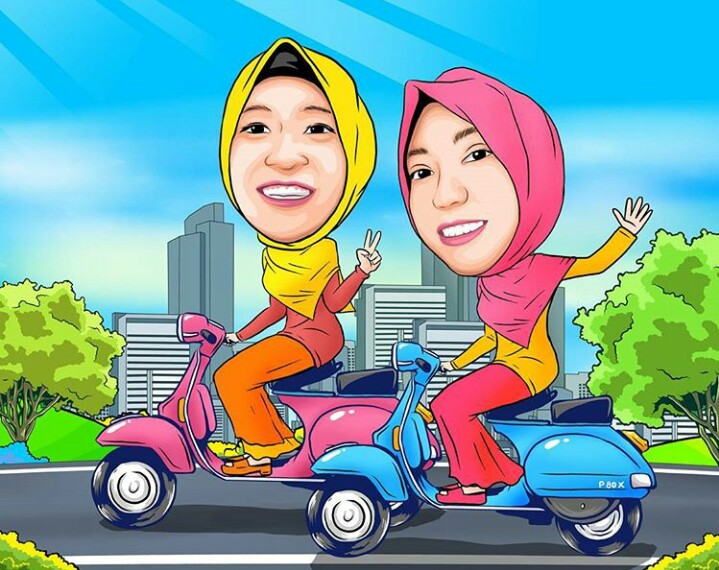 Detail Gambar Karikatur Persahabatan Nomer 5