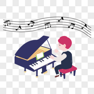 Download Gambar Karikatur Piano Nomer 21