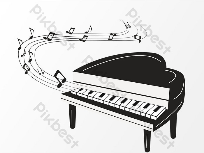 Detail Gambar Karikatur Piano Nomer 38