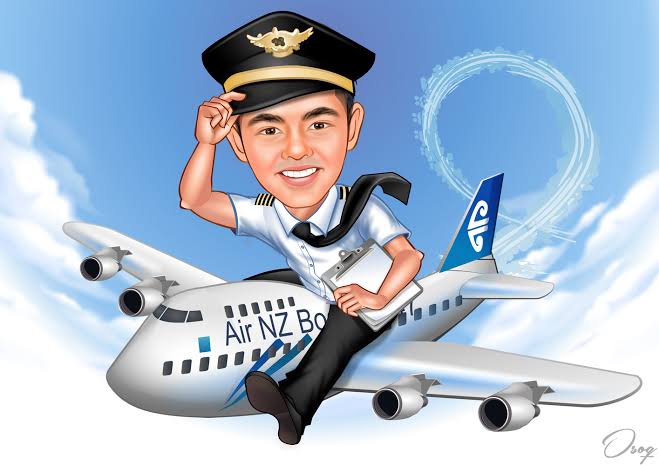 Detail Gambar Karikatur Pilot Nomer 11