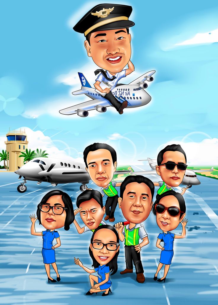 Detail Gambar Karikatur Pilot Nomer 28