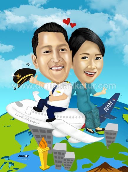 Detail Gambar Karikatur Pilot Nomer 9