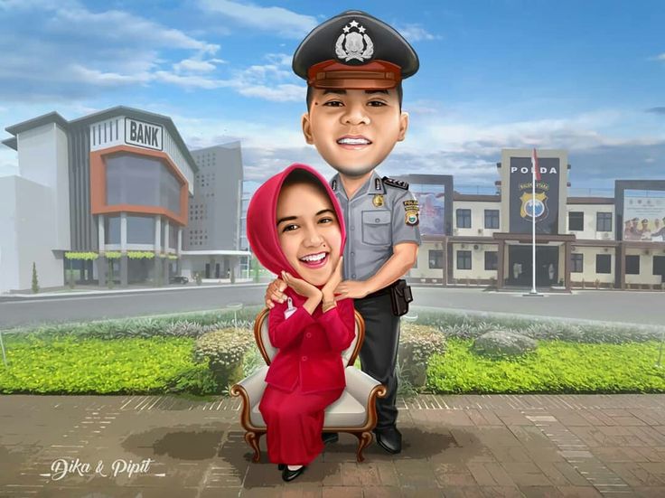 Detail Gambar Karikatur Polisi Dan Bhayangkari Nomer 10