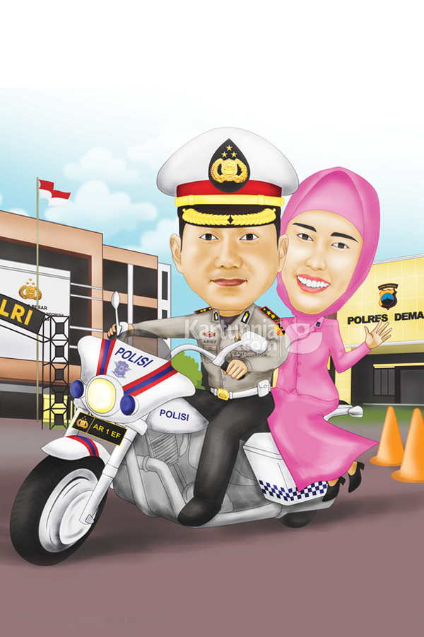 Detail Gambar Karikatur Polisi Karikatur Polisi Nomer 13