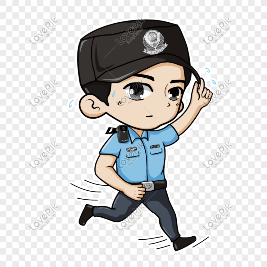 Detail Gambar Karikatur Polisi Png Nomer 16