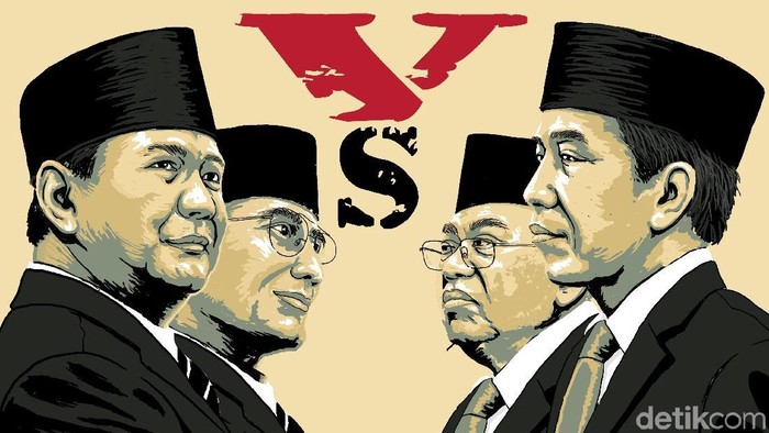 Detail Gambar Karikatur Prabowo Sandi Nomer 11