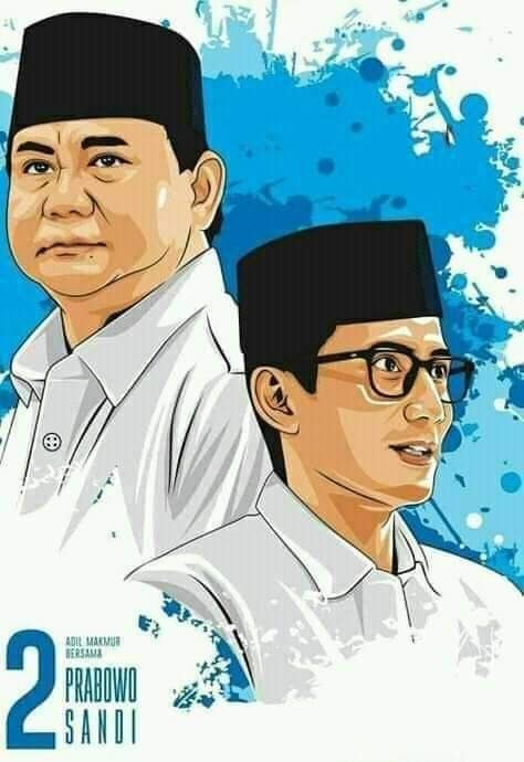 Detail Gambar Karikatur Prabowo Sandi Nomer 31