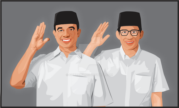 Detail Gambar Karikatur Prabowo Sandi Nomer 51