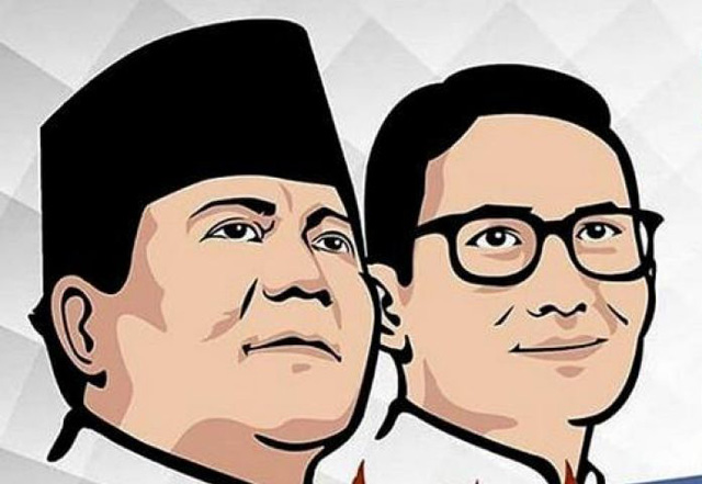 Detail Gambar Karikatur Prabowo Sandi Nomer 7