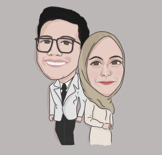 Detail Gambar Karikatur Prewed Nomer 18