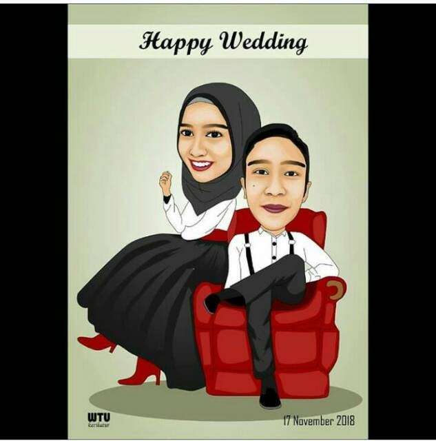 Detail Gambar Karikatur Prewed Nomer 41