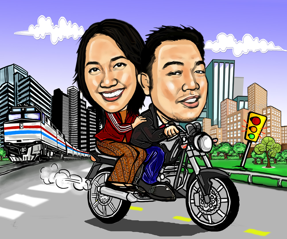 Detail Gambar Karikatur Prewed Nomer 8