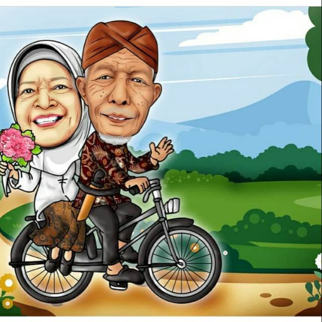 Detail Gambar Karikatur Prewedding Nomer 16