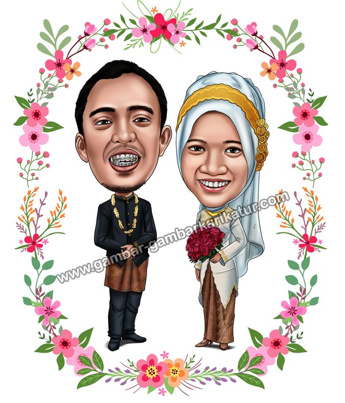 Detail Gambar Karikatur Prewedding Nomer 3