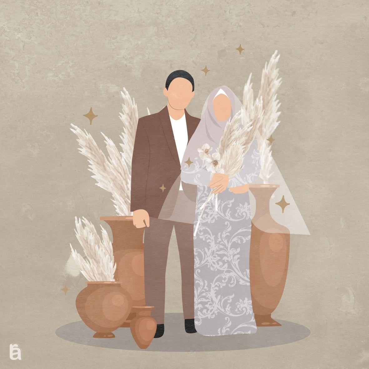 Detail Gambar Karikatur Prewedding Nomer 41