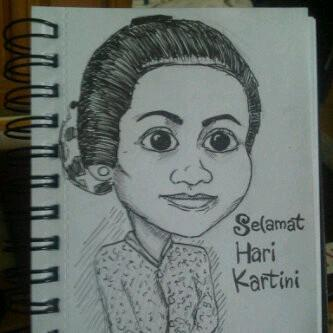 Gambar Karikatur Ra Kartini - KibrisPDR