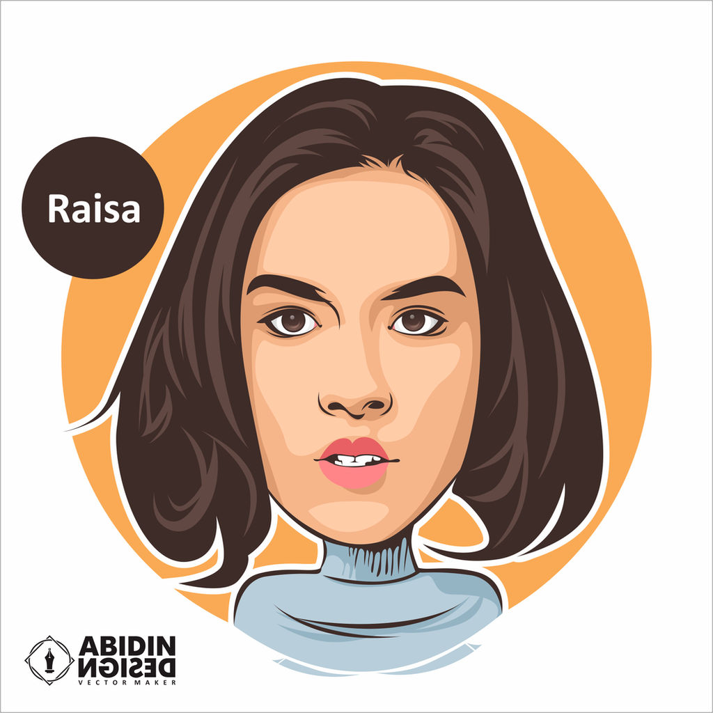 Gambar Karikatur Raisa - KibrisPDR