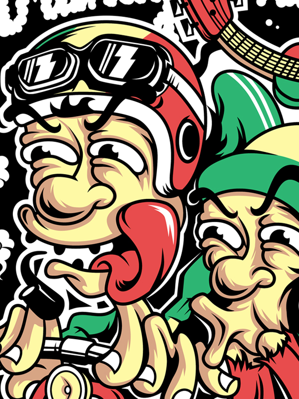 Detail Gambar Karikatur Reggae Nomer 17