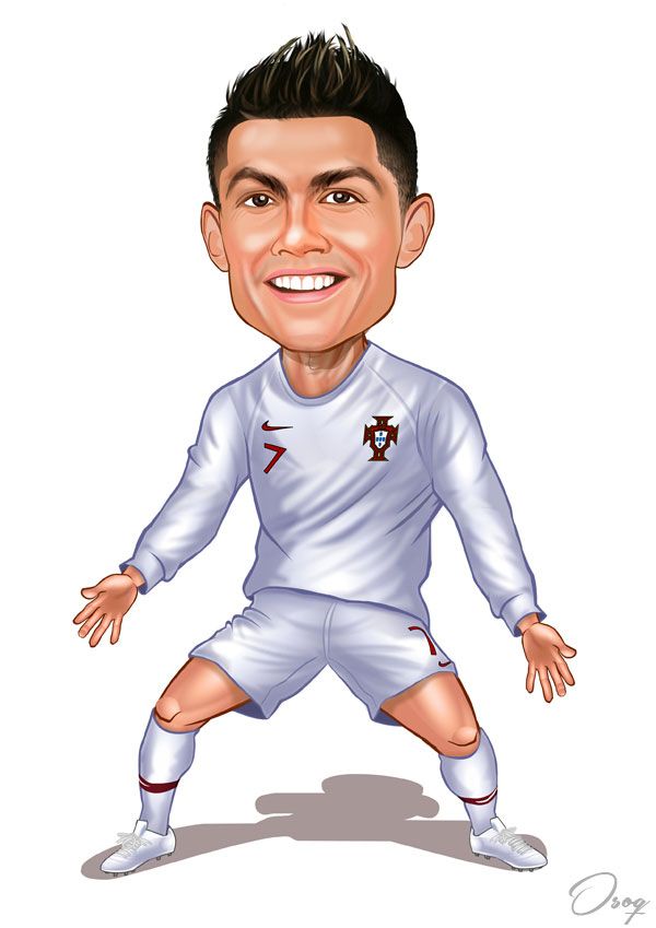 Detail Gambar Karikatur Ronaldo Nomer 2