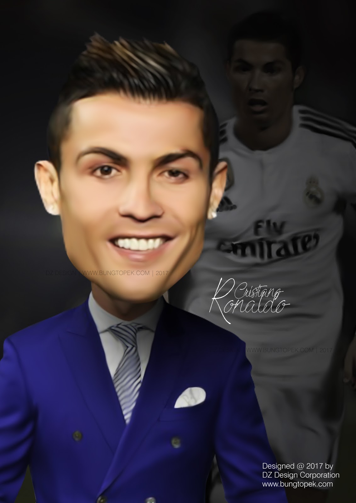 Detail Gambar Karikatur Ronaldo Nomer 27