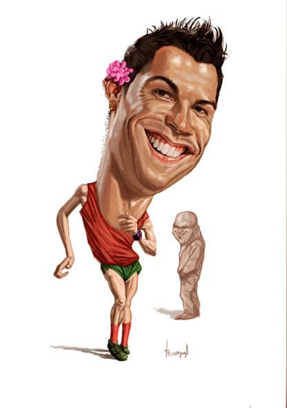 Detail Gambar Karikatur Ronaldo Nomer 49