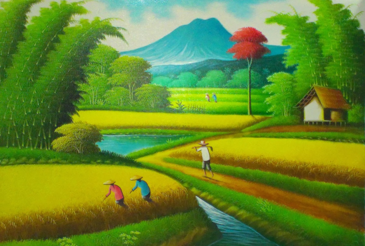 Detail Gambar Karikatur Sawah Nomer 23