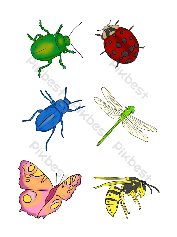 Detail Gambar Karikatur Serangga Nomer 10