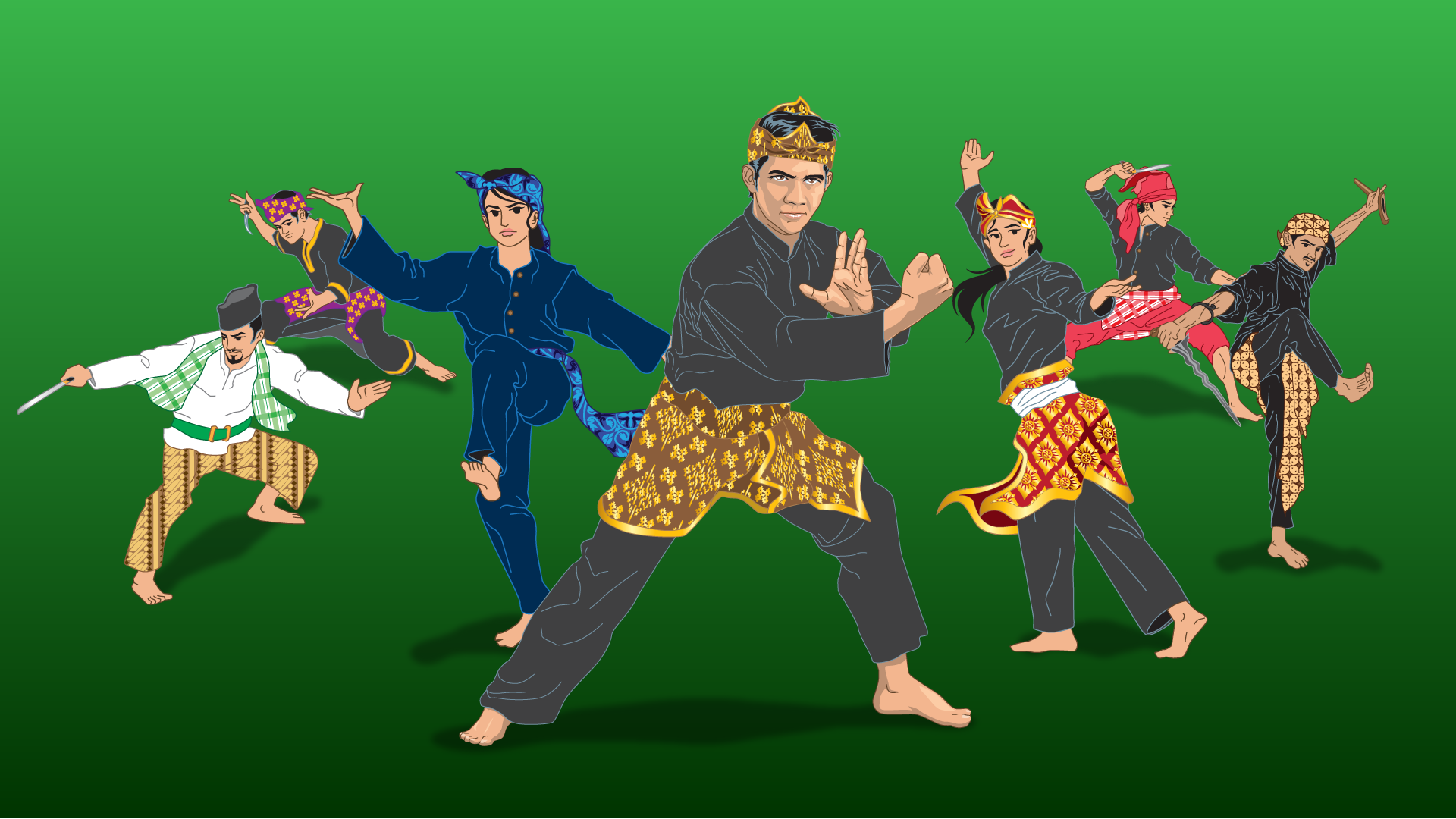 Detail Gambar Karikatur Silat Nomer 27