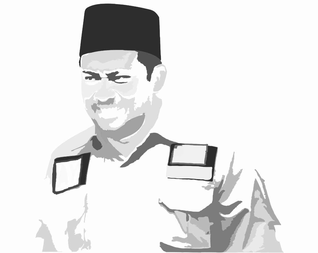 Detail Gambar Karikatur Soekarno Hitam Putih Nomer 42