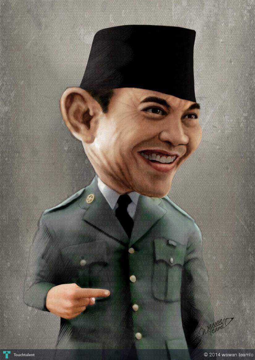 Detail Gambar Karikatur Sokerno Nomer 19