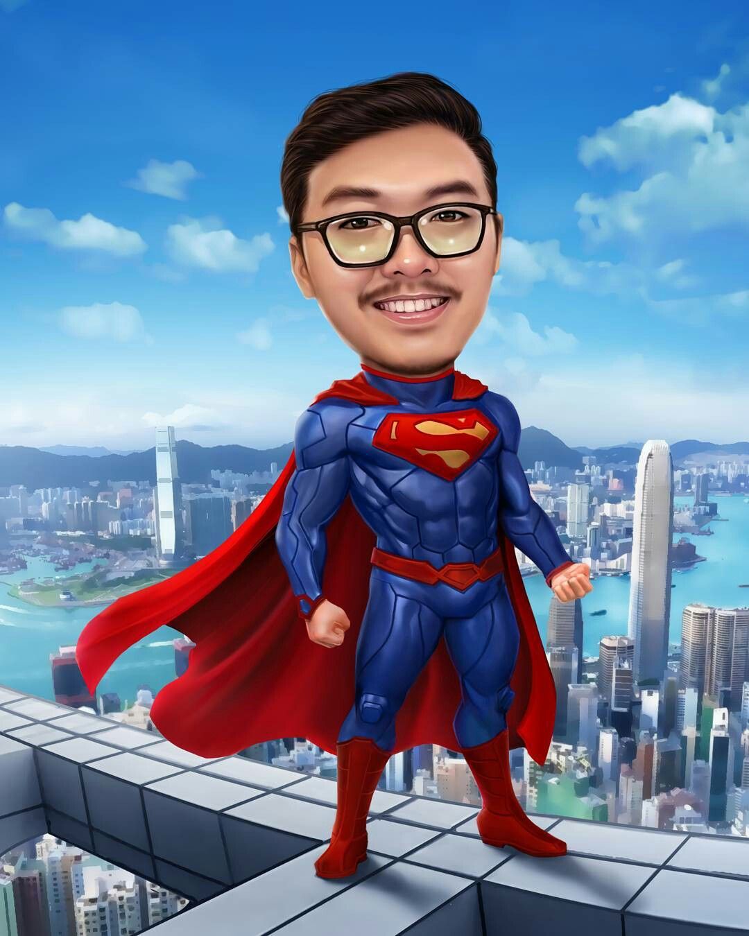 Gambar Karikatur Super Hero - KibrisPDR