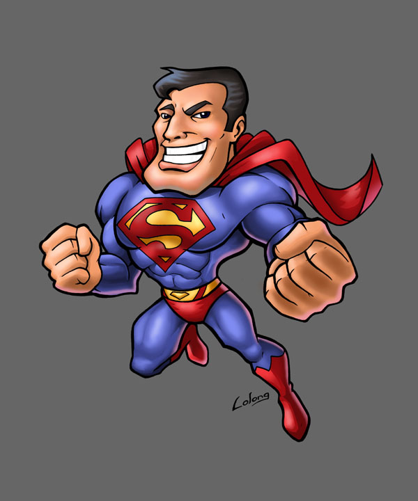 Detail Gambar Karikatur Superman Nomer 3