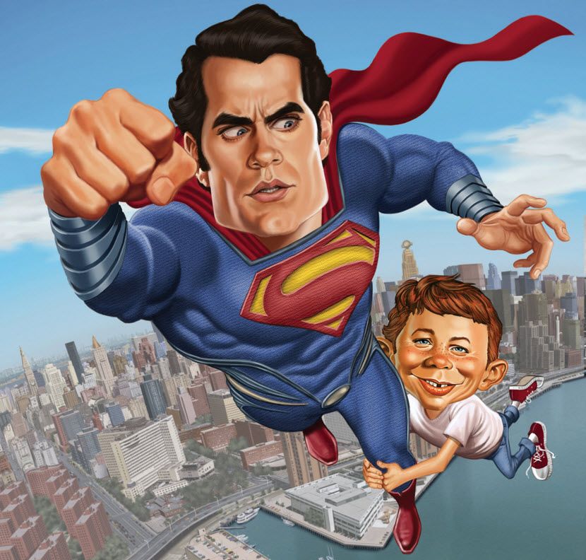 Detail Gambar Karikatur Superman Nomer 10