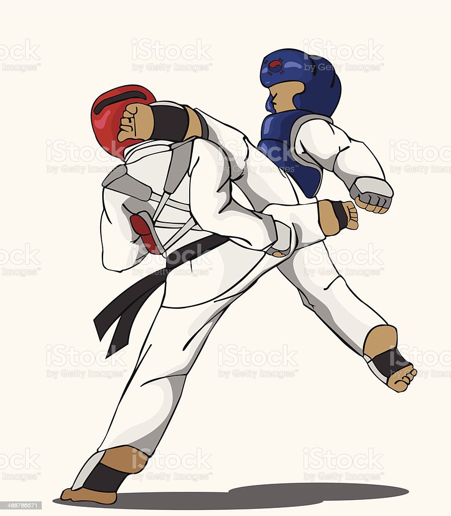 Detail Gambar Karikatur Taekwondo Nomer 6
