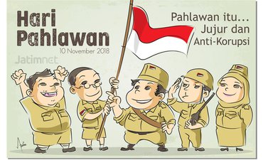 Detail Gambar Karikatur Tema Pahlawan Nomer 9