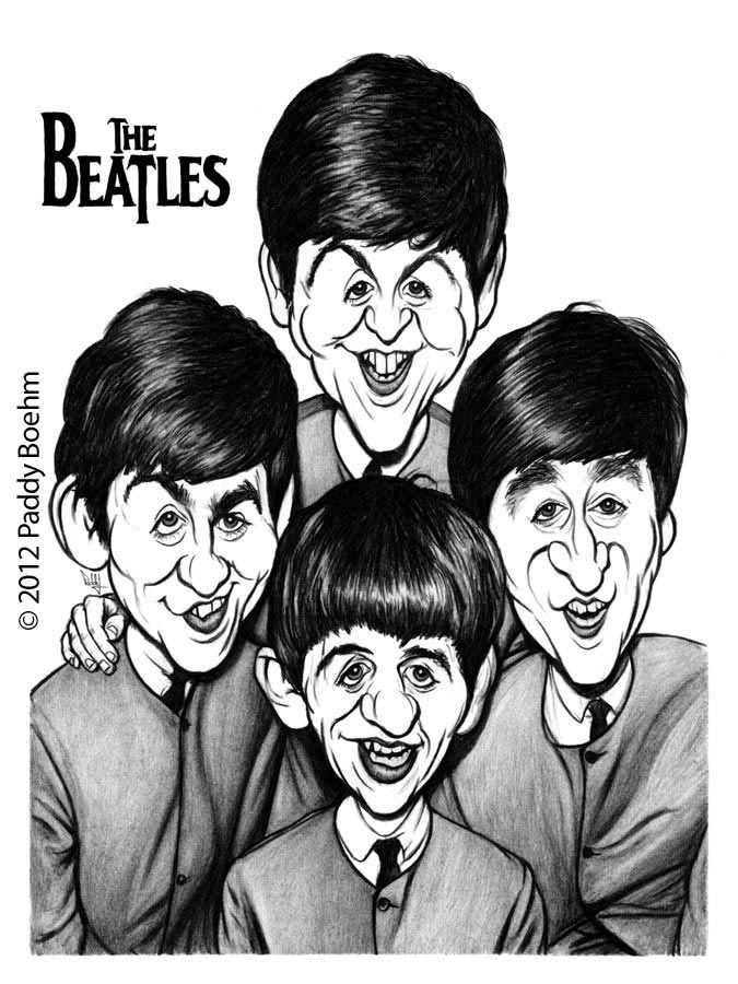 Detail Gambar Karikatur The Beatles Nomer 7