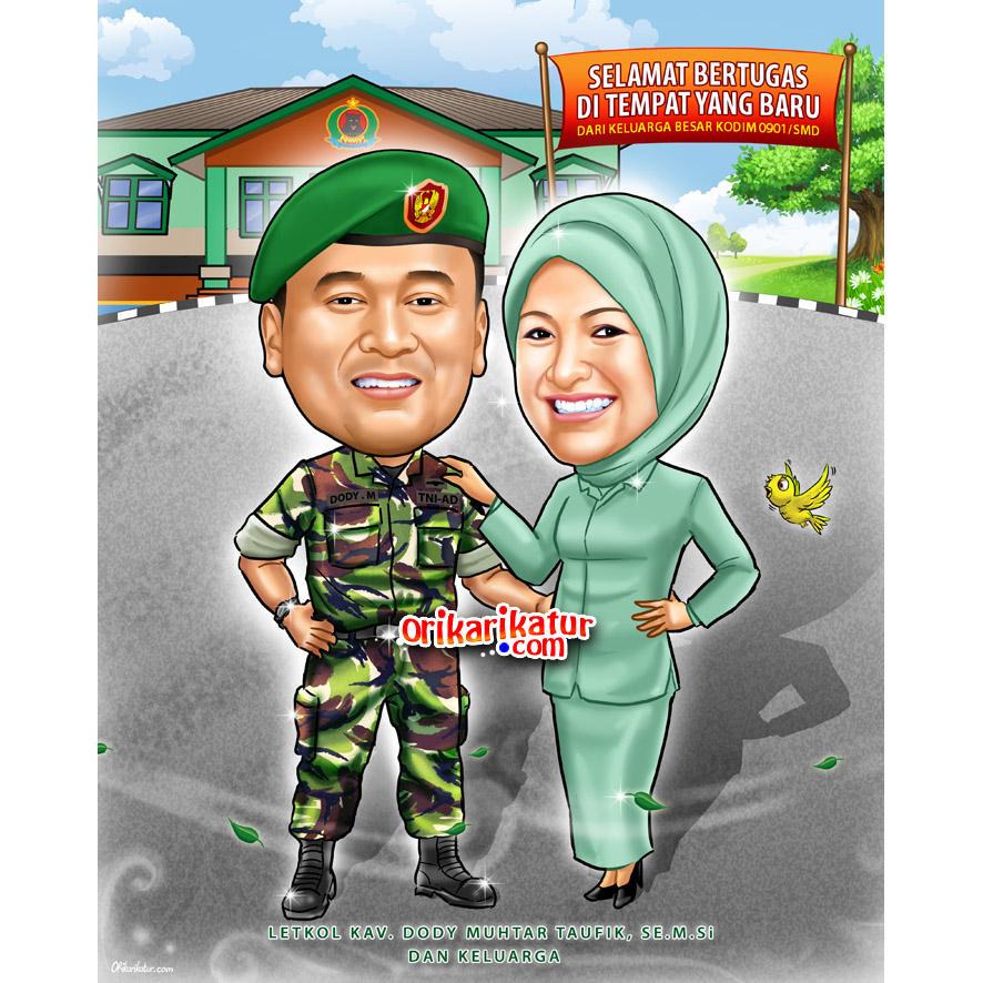 Detail Gambar Karikatur Tni Ibu Persit Nomer 13