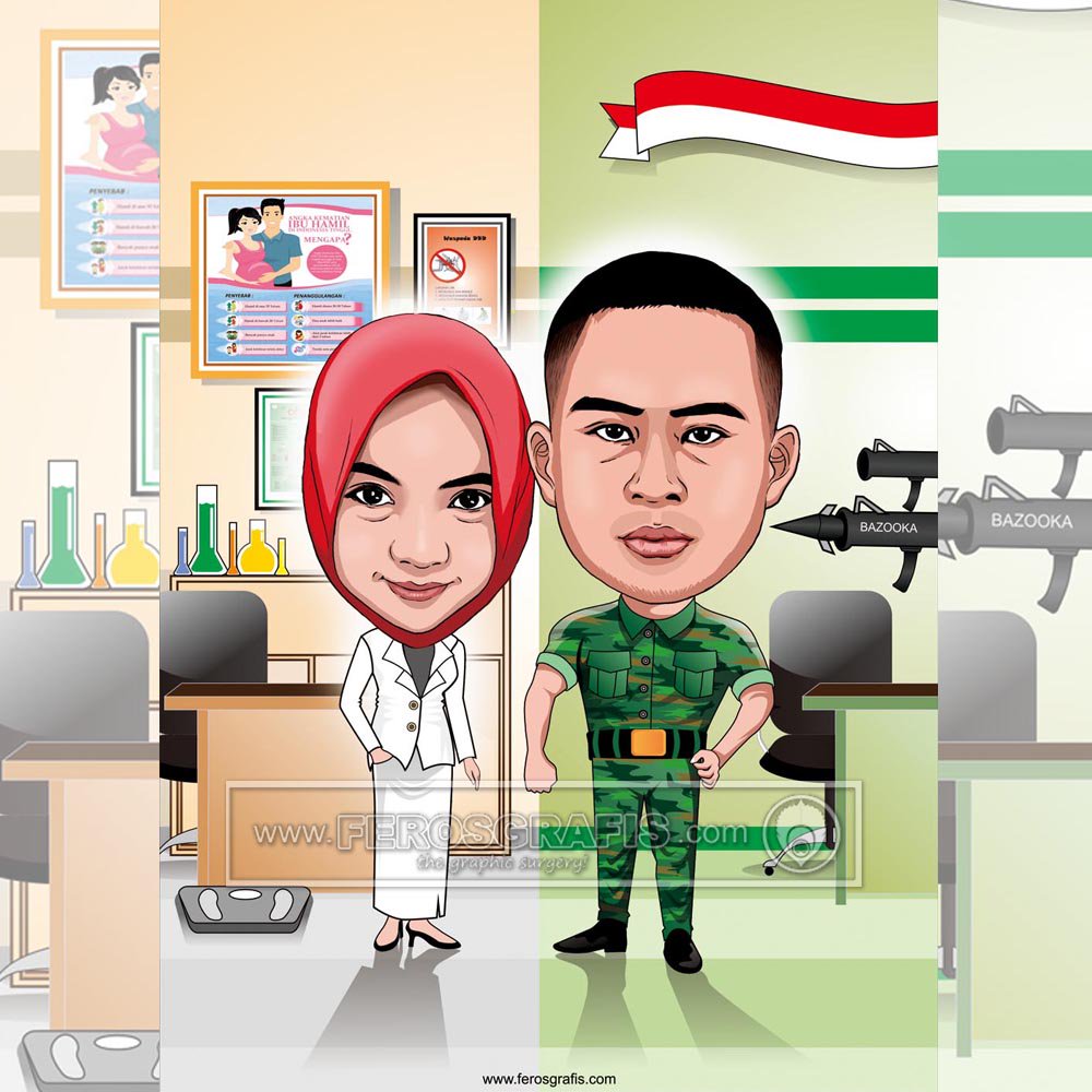 Detail Gambar Karikatur Tni Lucu Nomer 42