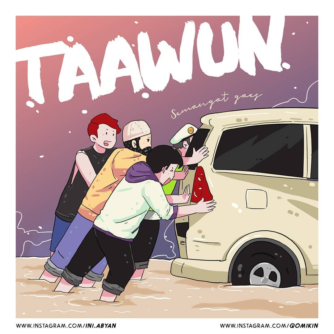 slogan mewarna tolong menolong