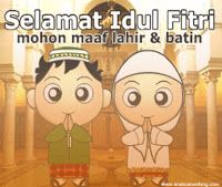 Gambar Karikatur Ucapan Lebaran - KibrisPDR