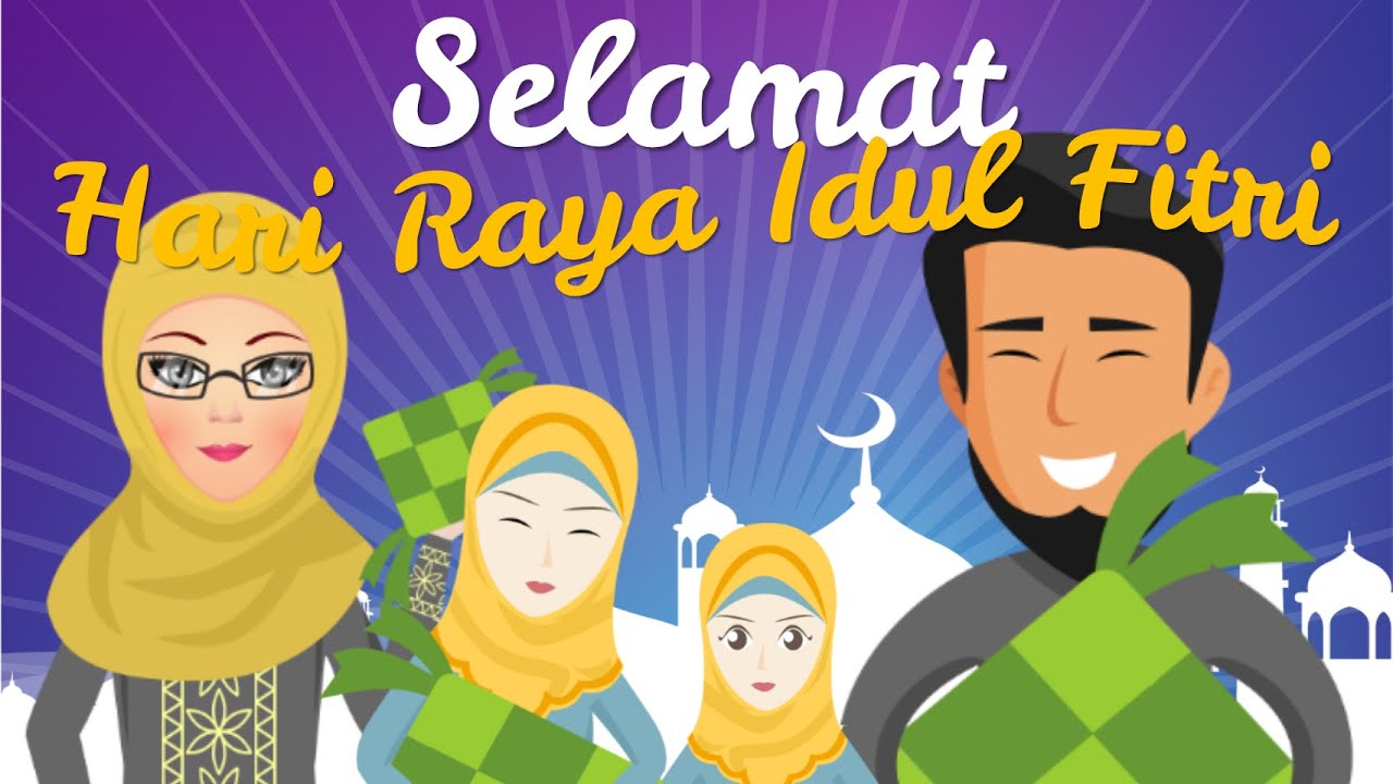Detail Gambar Karikatur Ucapan Lebaran Nomer 16