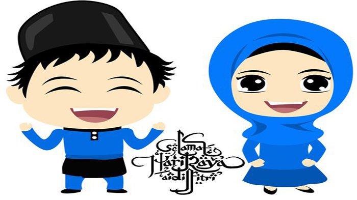 Detail Gambar Karikatur Ucapan Lebaran Nomer 25