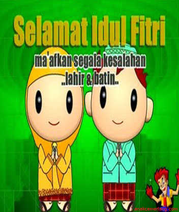 Detail Gambar Karikatur Ucapan Lebaran Nomer 33