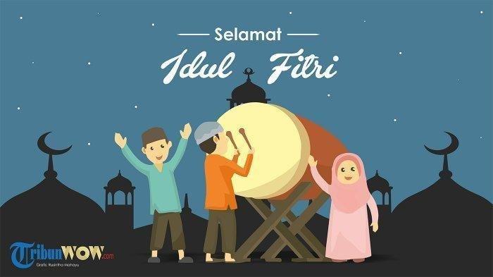 Detail Gambar Karikatur Ucapan Lebaran Nomer 34