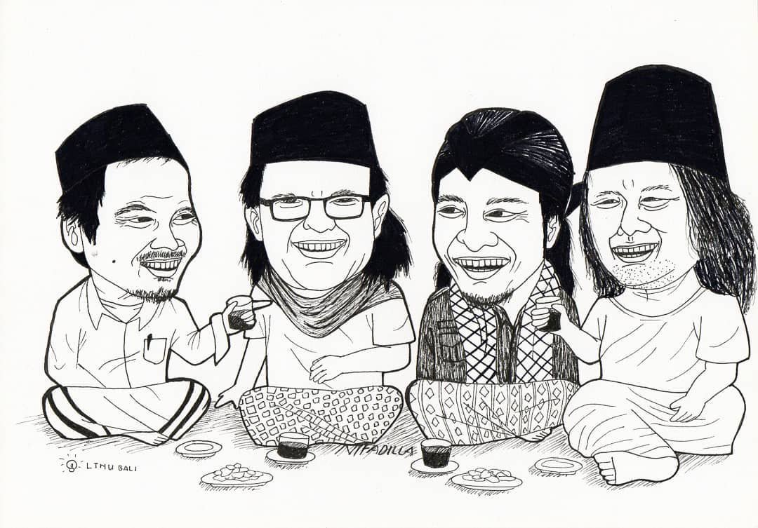 Detail Gambar Karikatur Ulama Nomer 21