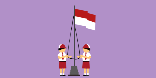 Detail Gambar Karikatur Upacara Bendera Nomer 17